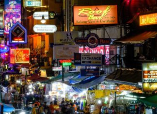 Phố Khao San – thiên đường ăn chơi nhộn nhịp bậc nhất Thái Lan Phố Khao San - thiên đường ăn chơi nhộn nhịp bậc nhất Thái Lan